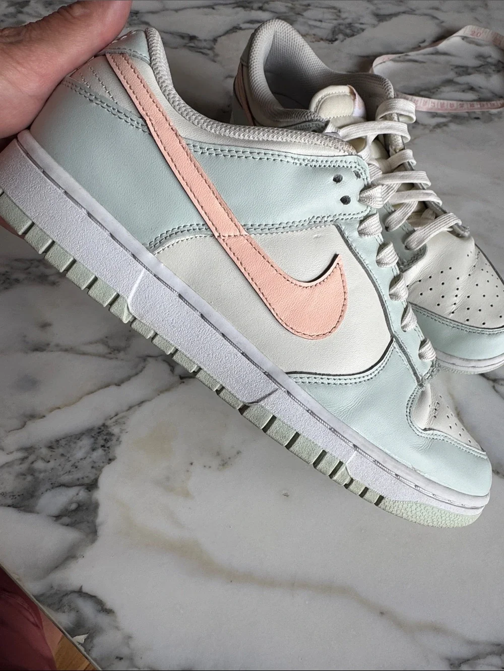 Nike Dunk Low-Top Sneakers in Barely Green Women’s size 11